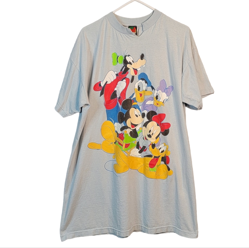 Disney Mickey Mose & Gang Pajama PJ Night Shirt Unisex OSFM
